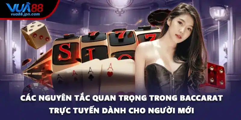 Các nguyên tắc quan trọng trong Baccarat trực tuyến dành cho người mới